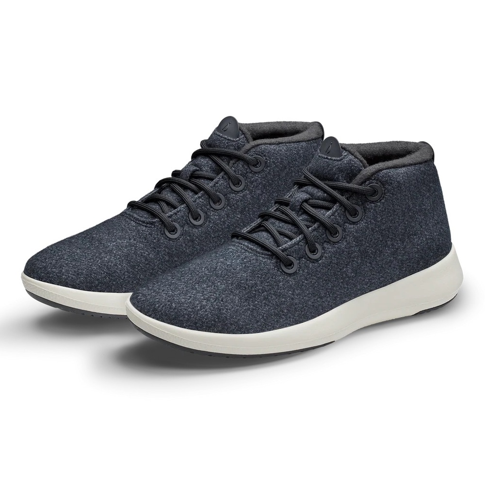 Allbirds Women's Wool Runner-up Mizzle High Top Sneaker Grey Size 8